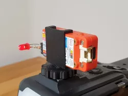 M5StickC camera hot shoe mount/holder for tally light