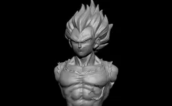 Majin Vegeta Bust 