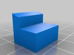 Mandalorian T-visor clip for 3mm Visor
