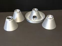 Marble Run Compatible Cone Style Bases