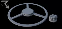 Objective Token Control Halo and Portable Objective Token - Warcaster Compatible