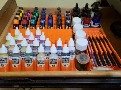 Paint Rack for Vallejo Model Paints