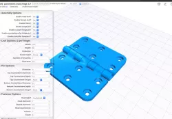 Parametric Butt Hinge