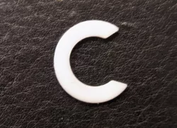 Parametrizable C-type Washer (freecad)