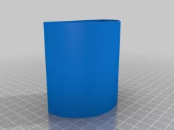 Pegboard pen bins