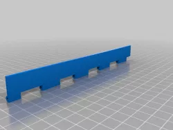 Piano Hinge uses 1.75mm filament as pin