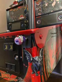 Pinball Machine Leg Bolt Cover - Gargoyle