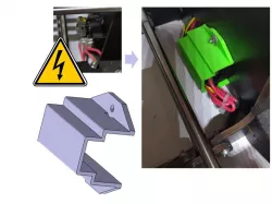 Power protector for 3D printer switch