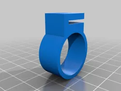 PVC 1/2in Plexi (1.7mm) Holder Attachment