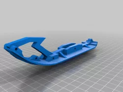 RC Snowmobile Ski agressive