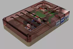 REMIX Raspberry Pi 4B case for CR6 Max with 40mm Fan and Onboard Power and Converters