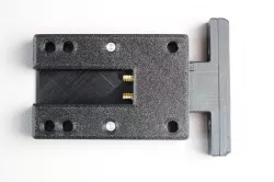 Riser pad with a loop key
