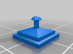 Schachtabdeckung 1:87 H0, maintenance hole cover  (Half Oh, 3.5 mm to 1 foot scale)