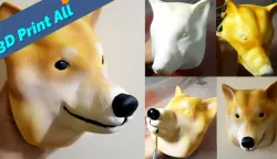 Shiba Inu / Doge dog head