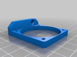 Simple 40mm fan mount 90deg