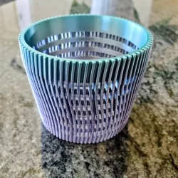 Sine Wave Orchid Pot
