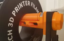 Spool Holder with Clip in Bearings
