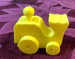 Spouting Whale Push Toy