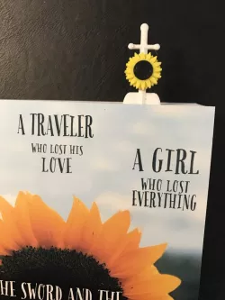 The Sword and the Sunflower mini bookmark