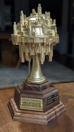 TI4 War sun trophy topper