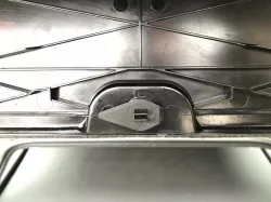 Turning lock tailgate inside Audi A4 replacement / Drehriegel Warndreieck Fach Audi A4