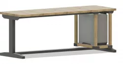Under Desk PC Shelf