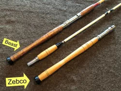 Vintage Fishing Rod Butt Caps