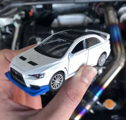 Voltex Style Front Lip Splitter Evo X Model or RC Car