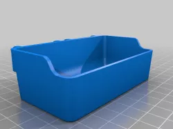 Wide Elfa Pegboard Bins
