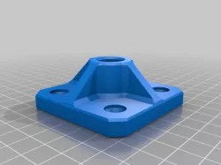 Workbench articulating lamp mount