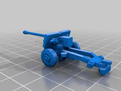 1-100 British 17-25 Pdr Anti-Tank Gun 