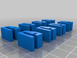 1.75 Cron Filiment Spool Clip