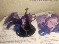 2nd ed AD&D Amethyst Dragon
