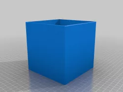 Acetone vapour bath for ABS prints