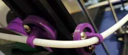 Adjustable angle tube support