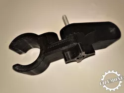 Adjustable shower head holder - wall hook mounted