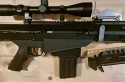 Airsoft Galaxy G31- Barrett 50 cal Sniper M4 Mag adapter