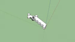Airsoft M4 Flat Trigger w/ Texture