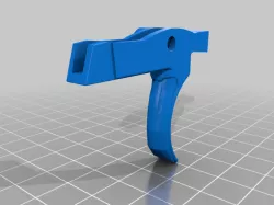 AR-15 Fat Serrated Trigger (CSGCG mod)