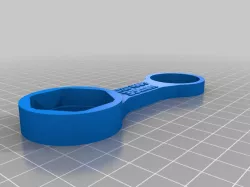 Arcade Button Wrench Suzo Happ 35mm
