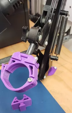 Articulated Lamp Tool Holder Adapter
