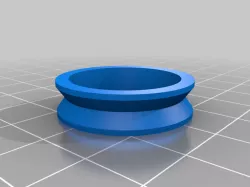 Bearing V-roller (608) fits on plastic bearing