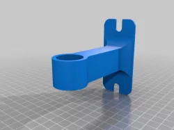 Bracket to mount iTap bottle filler on Grifo capper. 
