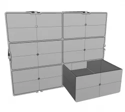 CABINET WORKSHOP - STACKABLE - 3D PRINTED - FREELANCER