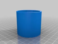 Camper table leg recessed base hole filler