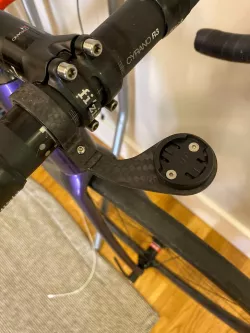 Carbon Fiber Wahoo Computer Mount Mold