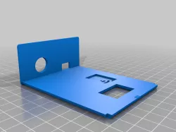 Case for Esp8266 nodemcu V3 + pH sensor PH4502C + Oled Ssd1306 display + 9v battery