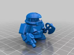 Chibi Zaku II SD Gundam Gunpla