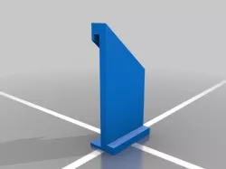 Clamp on cable chain mount for Anycubic Chiron