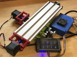 CNC update for mini XY table (BG6300)